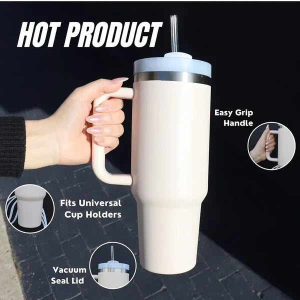 Tumbler Personalized Cheer — 1200ml Tumbler With Straw And Lid, Stainless Steel, Insulated