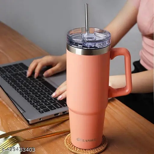 Tumbler Personalized Cheer — 1200ml Tumbler With Straw And Lid, Stainless Steel, Insulated